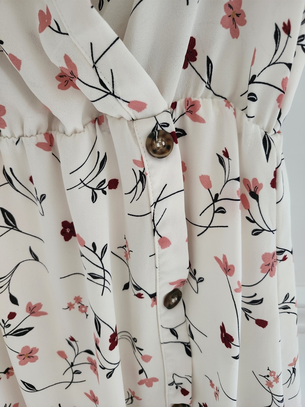 Sienna Sky Floral Cottagecore Wrap Dress Size Medium - Picture 5 of 6